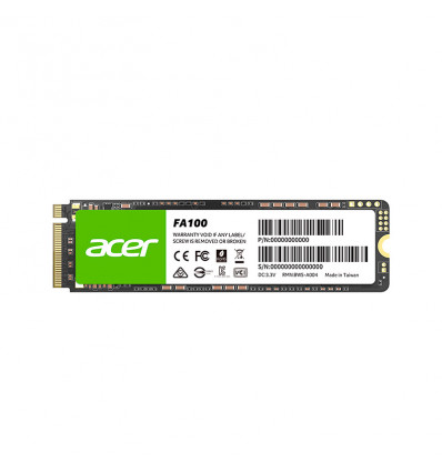 Acer FA100 256GB NVME - Disco Duro SSD