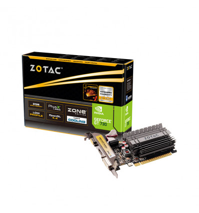 Zotac GT 730 2GB Zone Edition Perfil bajo - Tarjeta gráfica