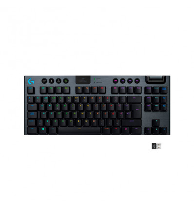 Logitech G915 LIGHTSPEED TKL Negro - Teclado gaming RGB