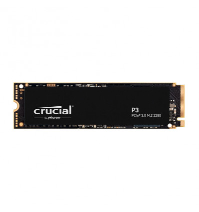 Crucial P3 500GB - Disco SSD NVMe PCIe 3.0