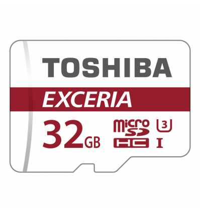 Toshiba Exceria 32GB - Memoria Micro SD Clase 10 + Adaptador