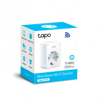 TP-Link Tapo P100 - Enchufe inteligente WiFi