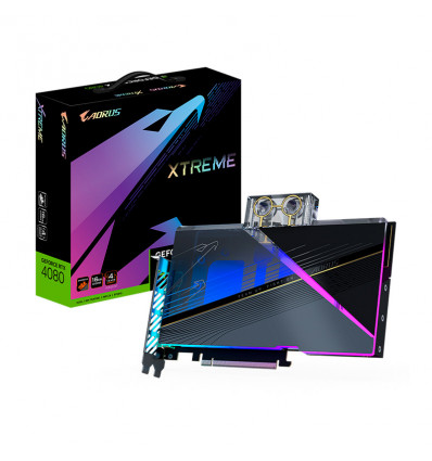 Gigabyte AORUS GeForce RTX4080 16GB Xtreme WaterForce WB - Tarjeta gráfica