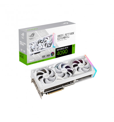 <p>Asus ROG Strix RTX 4090 24GB GDDR6X White OC Edition</p>