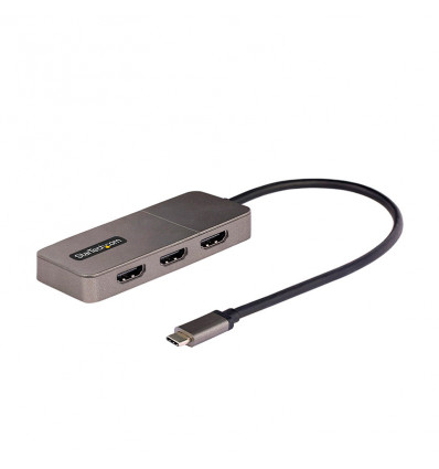 Hub Startech USB C a HDMI - Hub 3 puertos HDMI