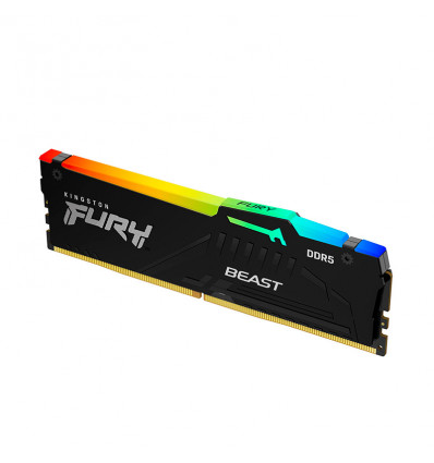 Kingston Fury Beast RGB 16GB DDR5 5600MHz CL36 - Memoria RAM