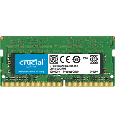 Memoria RAM Crucial 8GB DDR4 2400Mhz SODIMM