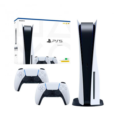 Sony PlayStation 5 + 2 x DualSense - Videoconsola PS5