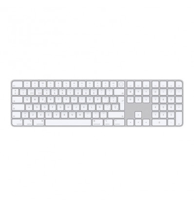 Apple Magic Keyboard con Touch ID (Blanco / Plata) - Teclado inalámbrico