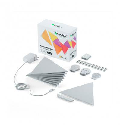 Nanoleaf Shapes Triángulos Starter Kit (9) - Panel de iluminación