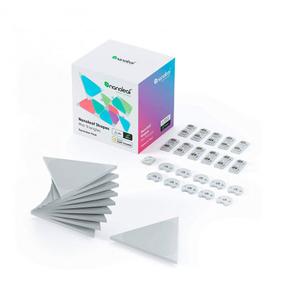 Nanoleaf Shapes Mini Triángulos Expansion Kit (10) - Panel de iluminación