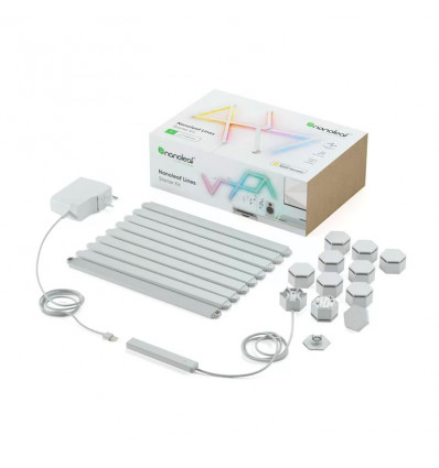 Nanoleaf Lines Starter Kit (9) - Panel de iluminación