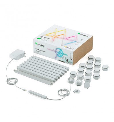 Nanoleaf Lines Starter Kit (15) - Panel de iluminación