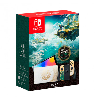 Nintendo Switch OLED Edición Limitada Zelda: Tears of Kingdom - Videoconsola