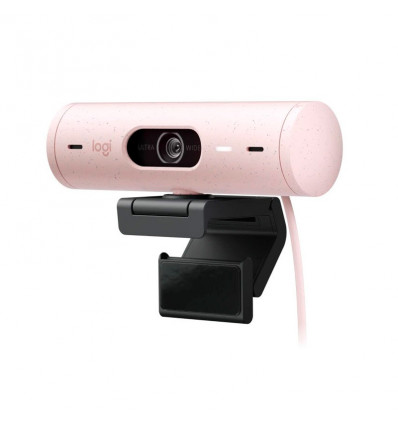 Logitech Brio 500 Rosa - Webcam Full HD