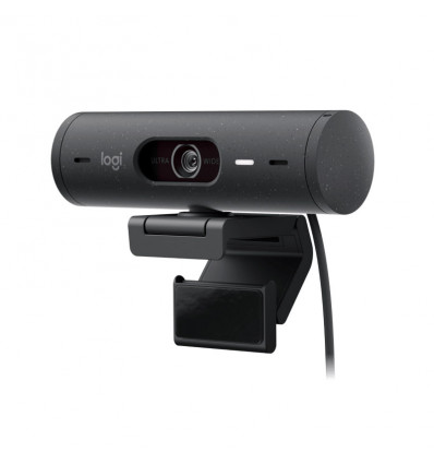 Logitech Brio 500 Grafito - Webcam Full HD