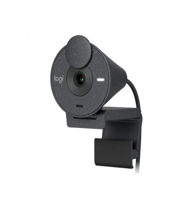 Logitech Brio 300 Grafito - Webcam Full HD