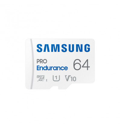 Samsung PRO Endurance 64GB - Tarjeta MicroSD + Adaptador