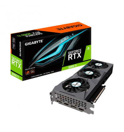 Gigabyte GeForce RTX 3060 Ti Eagle OC 8GB GDDR6X - Tarjeta gráfica