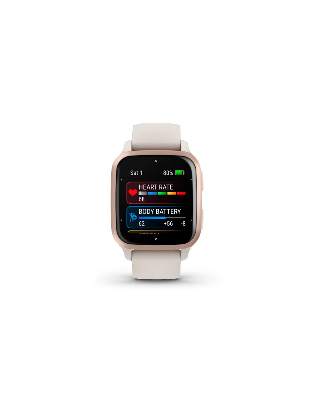 Garmin Venu SQ2 Music Edition Gold Rose - Smartwatch para deporte y salud