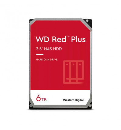Western Digital Red Plus 6TB - Disco duro NAS