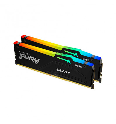 Kingston Fury Beast 16GB (2x8GB) DDR5 5600MHz RGB CL36 - Memoria RAM