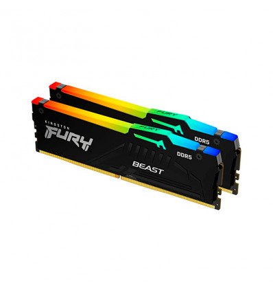 Kingston Fury Beast 64GB (2x32GB) DDR5 5600MHz RGB CL40 - Memoria RAM