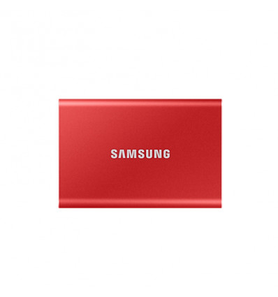 Samsung T7 1TB Rojo - Disco duro SSD externo