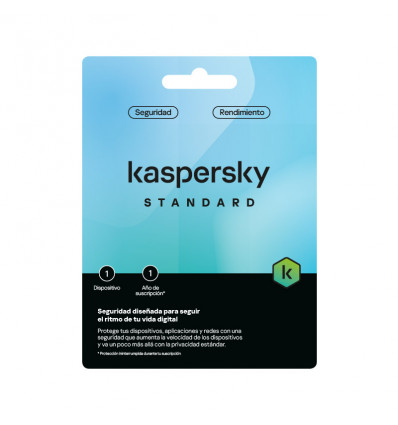 Kaspersky Standard - Antivirus (1 dispositivo / 1 año)