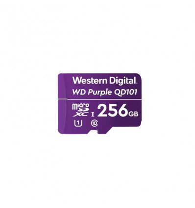 WD Purple SC QD101 Ultra Endurance 256GB CL10 - Tarjeta MicroSD
