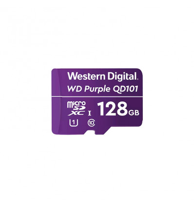 WD Purple SC QD101 Ultra Endurance 128GB CL10 - Tarjeta MicroSD