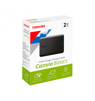 Toshiba Canvio Basics 2TB (2022) - Disco duro externo 2.5"