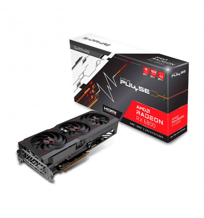 Sapphire Pulse AMD Radeon RX 6800 16GB GDDR6 - Tarjeta gráfica