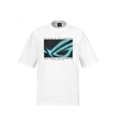 Asus ROG Cosmic Wave Blanca (Talla 2XL) - Camiseta