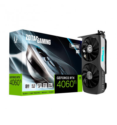 <p><strong>Zotac Gaming GeForce RTX 4060 Ti 8GB Twin Edge OC DLSS3</strong></p>